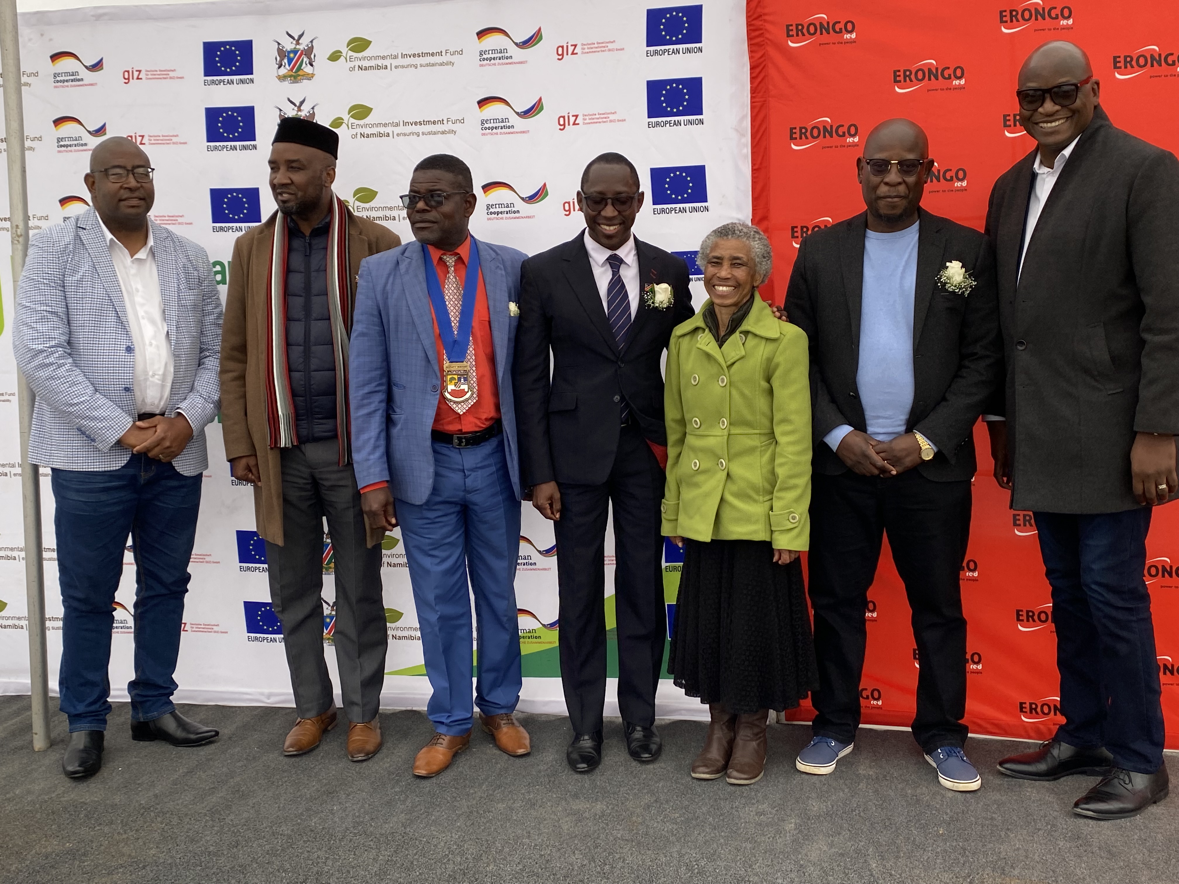 Signing of Memorandum of Understanding (MoU) between the Environmental Investment Fund and Erongo Red