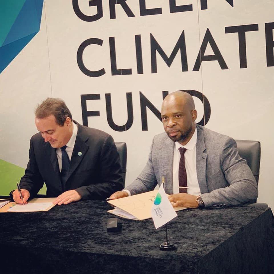 Environmental Investment Fund of Namibia signs a new Climate change agreement with the Green Climate Fund worth N$127 million in Songdo, South Korea