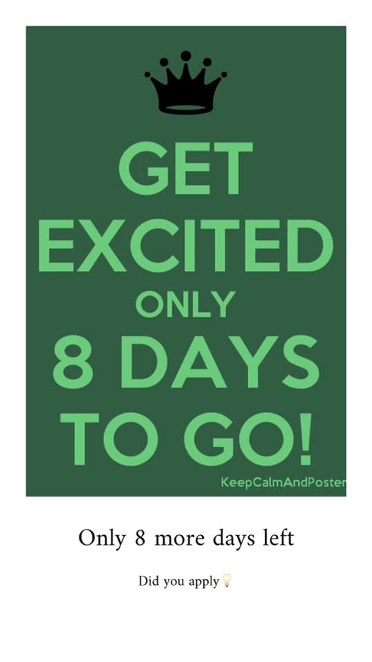 8 More days Left 