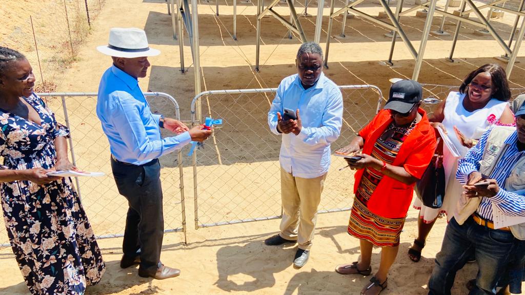 PROJECT HANDOVER CEREMONY FOR THE SOLAR PLANT IN SHEYA SHUUSHONA CONSERVANCY