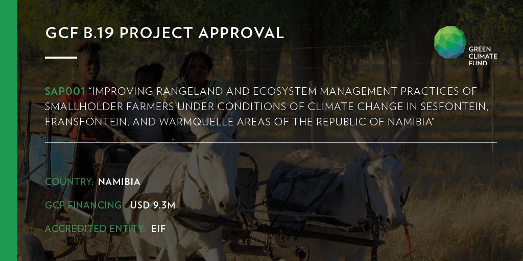 GCF approves US$ 9.5 million for climate adaptation in Kunene Region