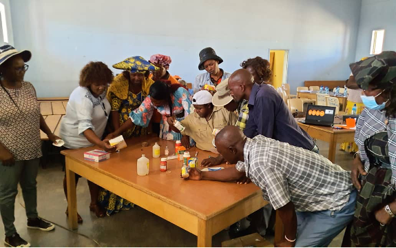 IREMA & MAWLR HOSTS SMALL STOCK PRODUCTION TRAINING SESSIONS