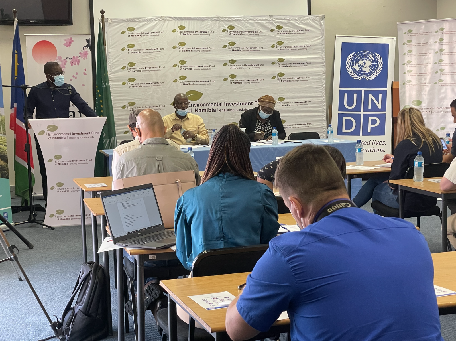 Environmental Investment Fund of Namibia (EIF) hosts the Urban Agriculture Grant e-voucher card issuance and terminal roll-out in City of Windhoek (Khomas Region)